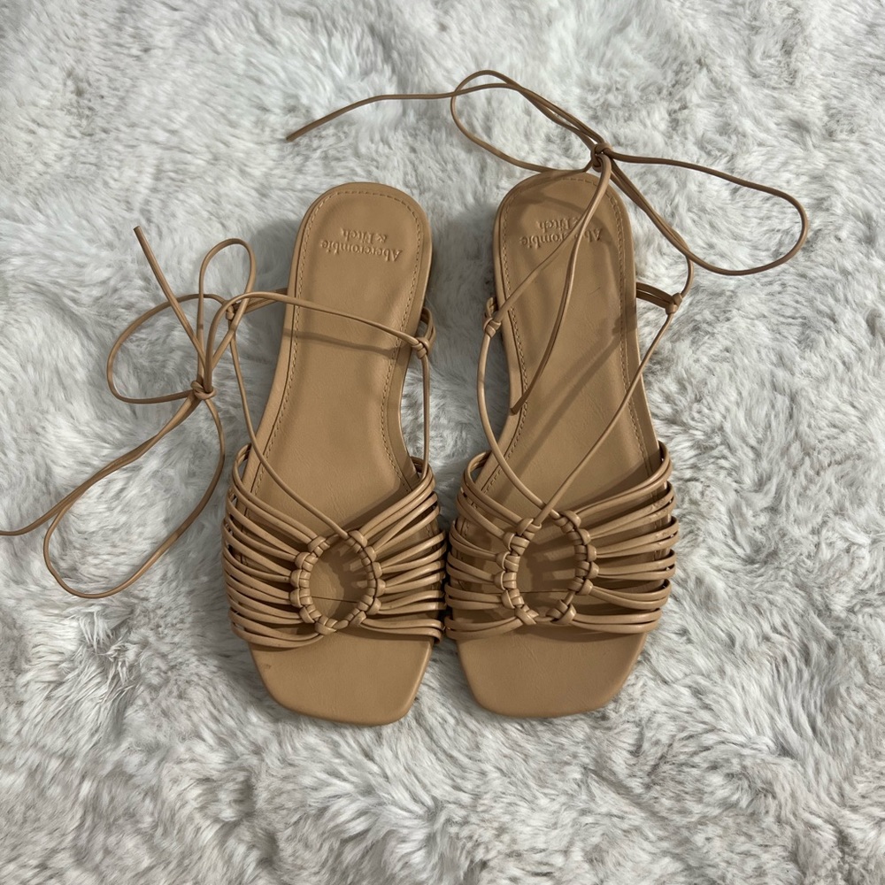 Neutral sandals